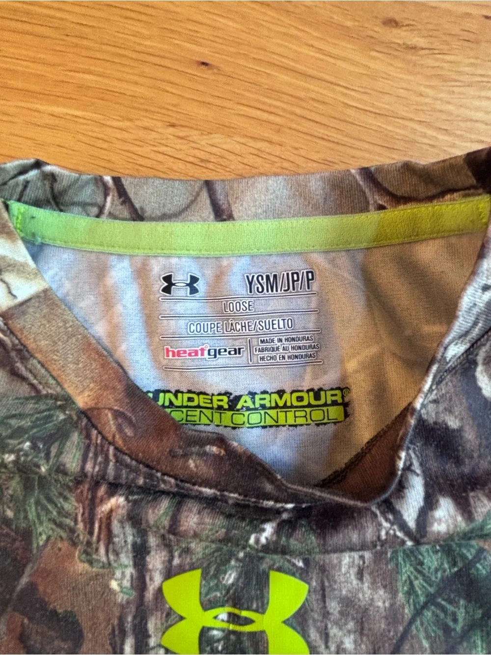 Boys Under Armour and Nike shirt set